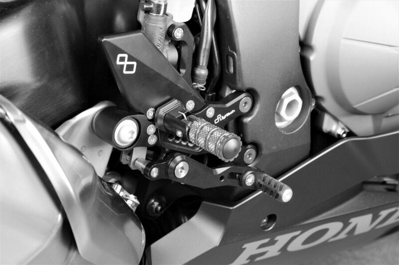 R Version Rear Sets for Honda Naturale